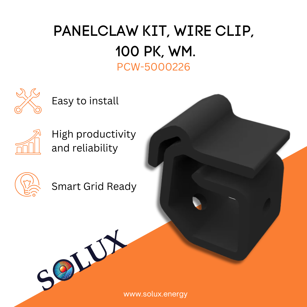 This is an image of Electric Wire Clips PanelClaw Clip Kit 100 PK